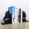Nautical Voyage Ship Bookends