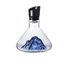 Iceberg Crystal Decanter Blue