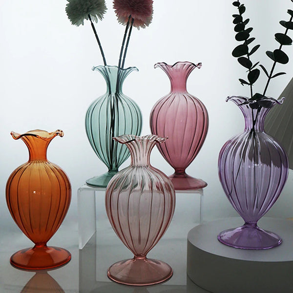 Vintage Glow Glass Vase