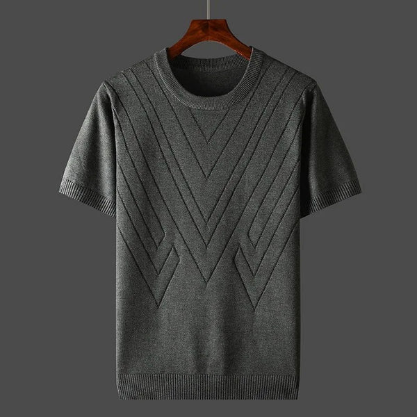 Drevan Knit Tee Gray / XS