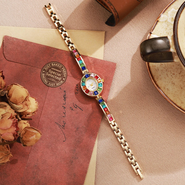 Celeste Gold Rainbow Watch
