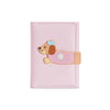 Dachshund Snap Wallet Pink