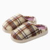 Hearth Plaid Slippers