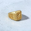 Sovereign Eagle Ring Gold / 7