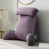 Purely Deep Retreat Pillow Purple