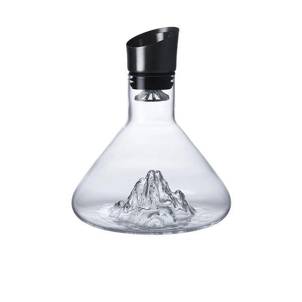 Iceberg Crystal Decanter Transparent