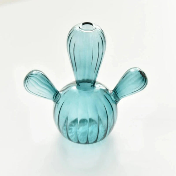 Cactus Glass Vase Set