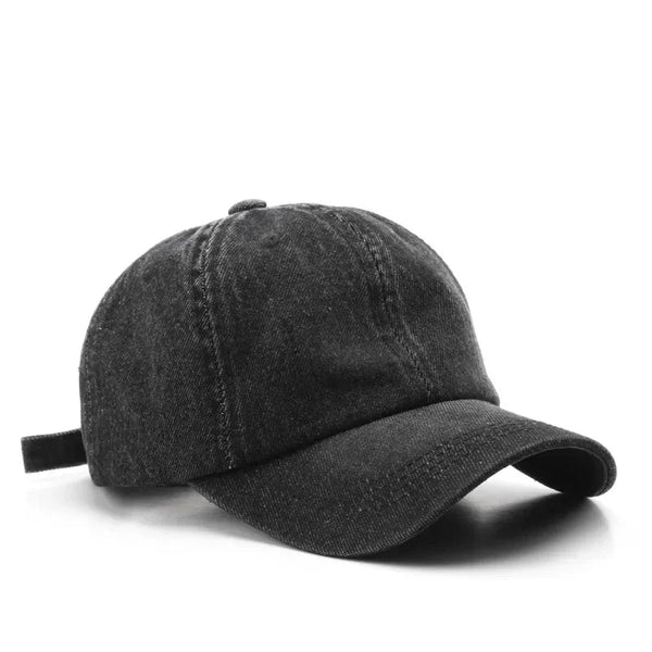 Heritage Denim Cap Black
