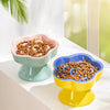 Happy Tails Floral Slow Feed Bowl