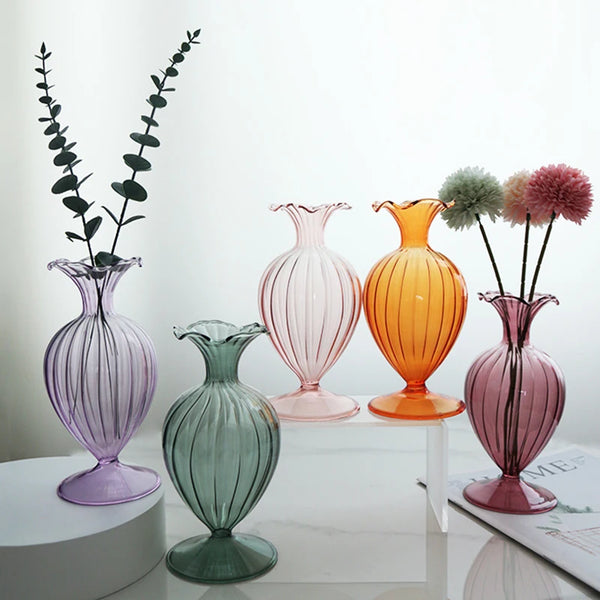 Vintage Glow Glass Vase