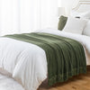 Moss Stitch Chenille Throw