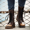 Heritage Lace-up Boots Brown / 8.5