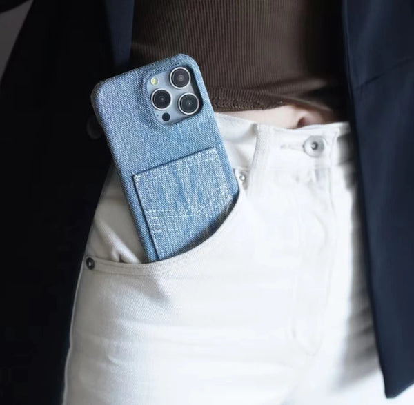 Pocket Denim iPhone Case