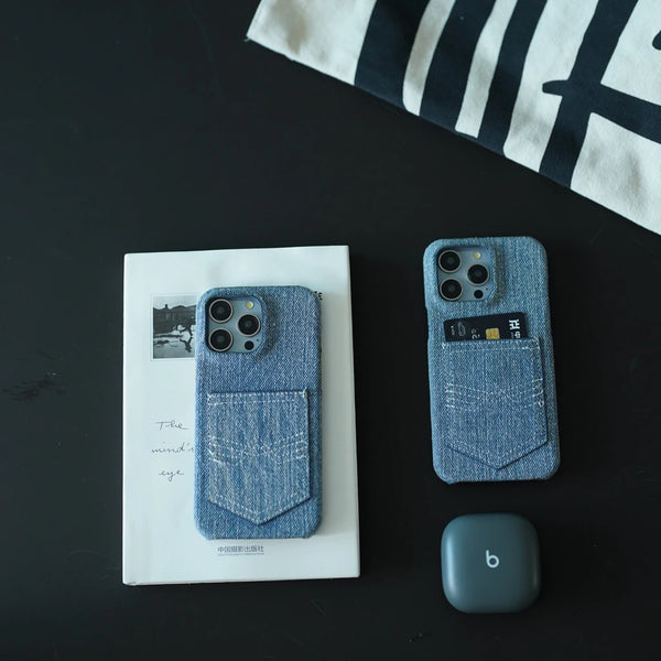 Pocket Denim iPhone Case