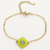 Radiant Eye Bracelet Green
