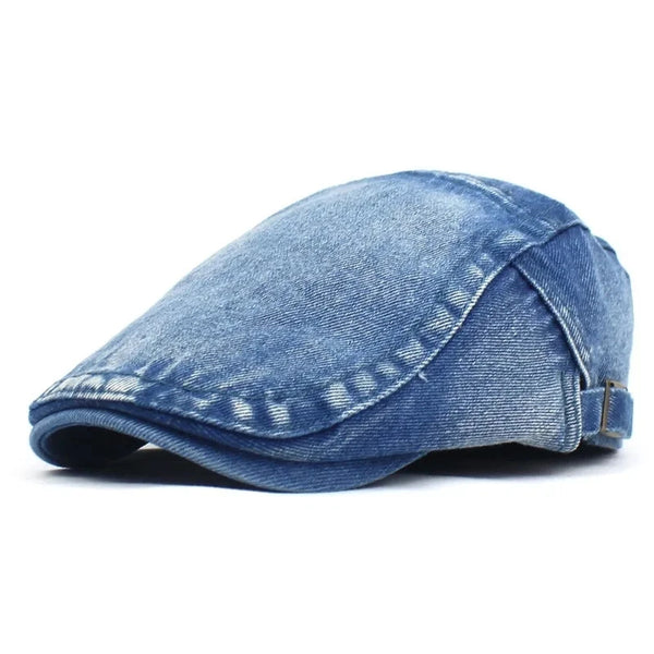 Denim Ivy Cap Blue