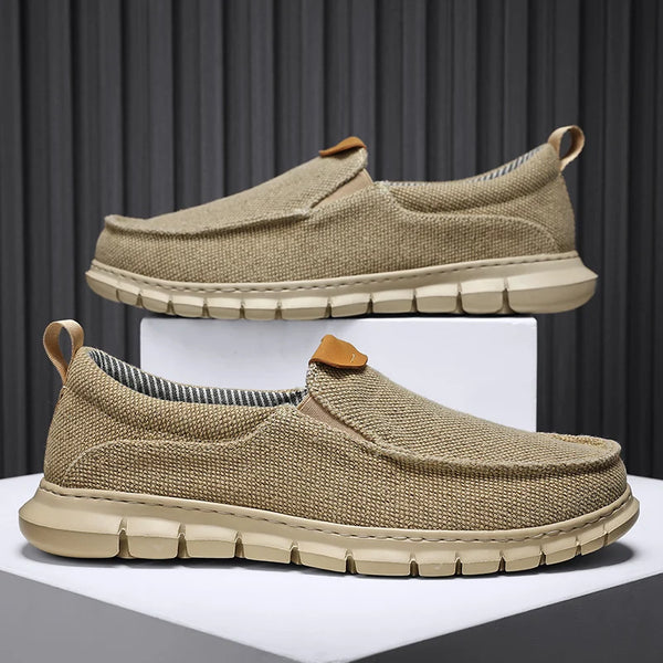 Harbor Canvas Slip-Ons Khaki / 6