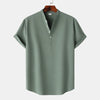 Natural Tone Henley Pea Green / S