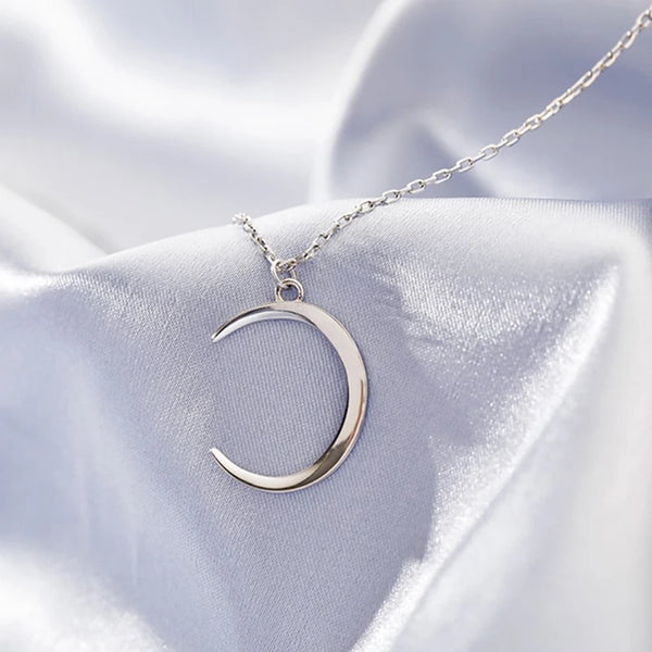 Midnight Crescent Necklace