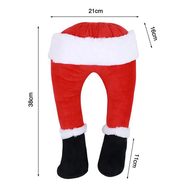 Santa Legs Christmas Decor