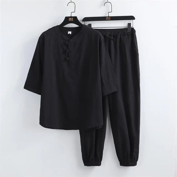 Solven Lounge Set Black / XS