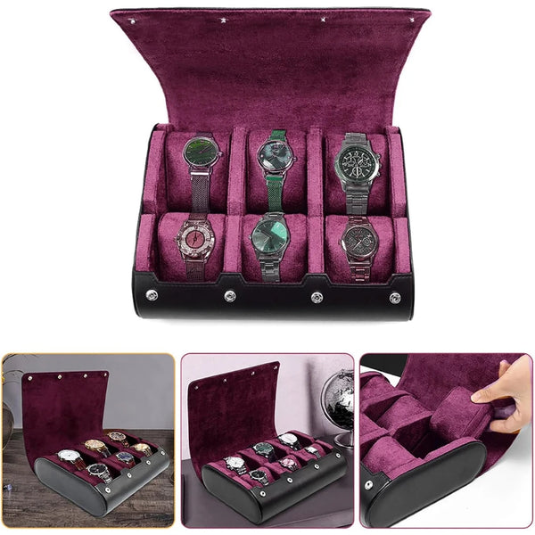 Lana Six Watch Travel Case