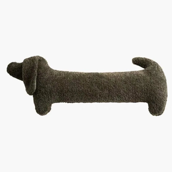 Dachshund Daydream Pillow Green