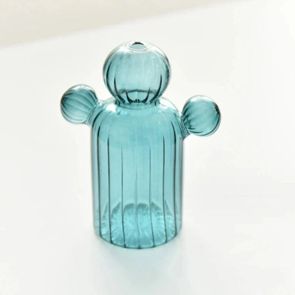Cactus Glass Vase Set