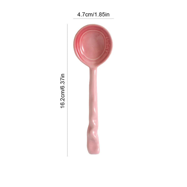 Creststone Rustic Ceramic Spoon Set