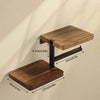 Heritage Wooden Toilet Paper Holder
