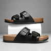 Seaside Buckle Sandals Black / 6
