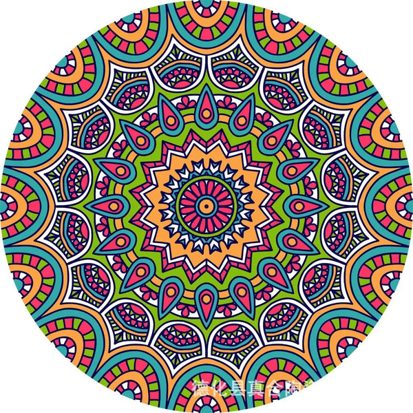 Boho Chic Mandala Coaster Set