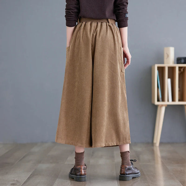 Classic Corduroy Palazzo Pants