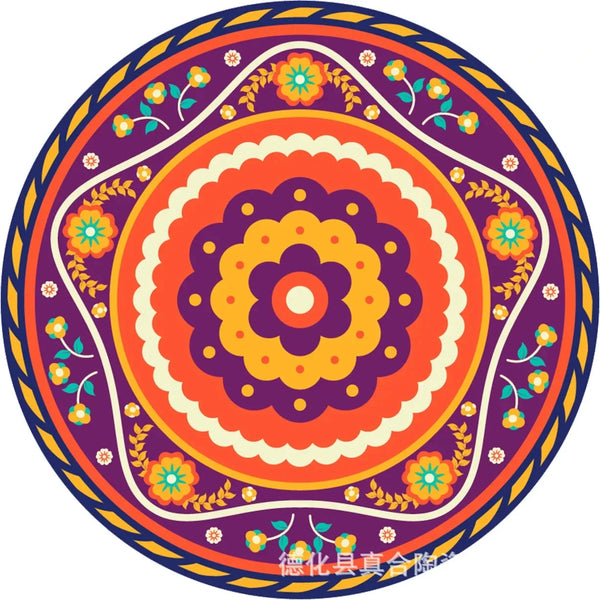 Boho Chic Mandala Coaster Set