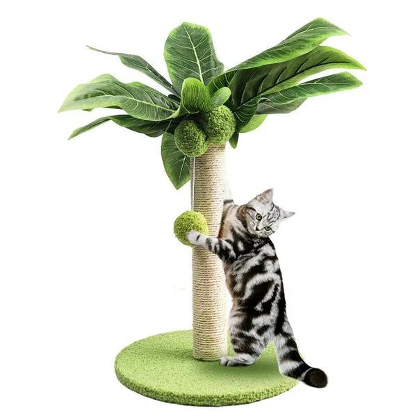 Palm Tree Playground Cat Scratcher