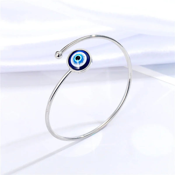 Mystic Eye Bangle Silver