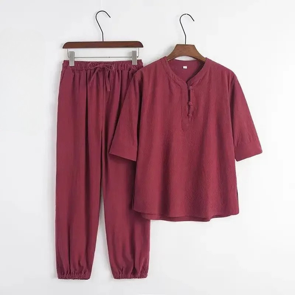 Solven Lounge Set Burgundy / XS