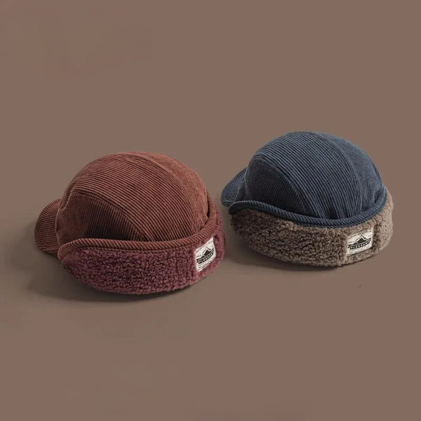 Frostline Corduroy Earflap Cap
