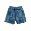 Retreat Paisley Shorts Navy blue / S