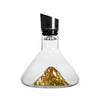 Iceberg Crystal Decanter Gold