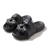 Pirate Skull Slides Black / 6