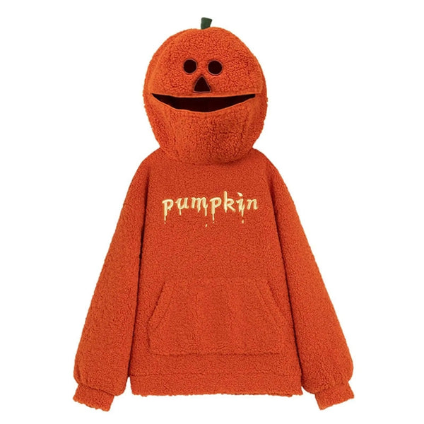 Pumpkin Plush Hoodie