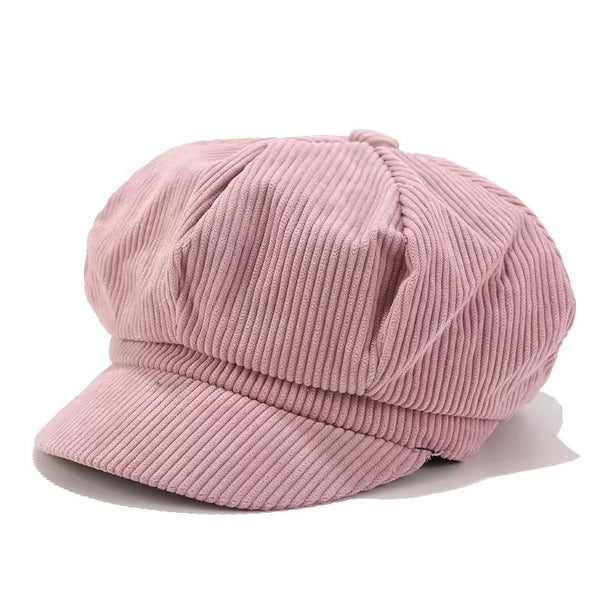 Harper Corduroy Cap Pink
