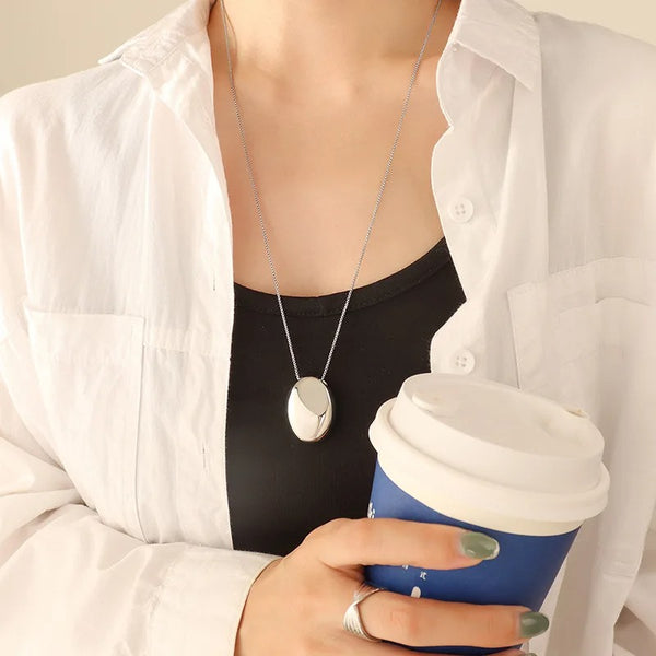 Celeste Oval Necklace