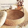 Happy Tails Rattan Basket Cat Bed