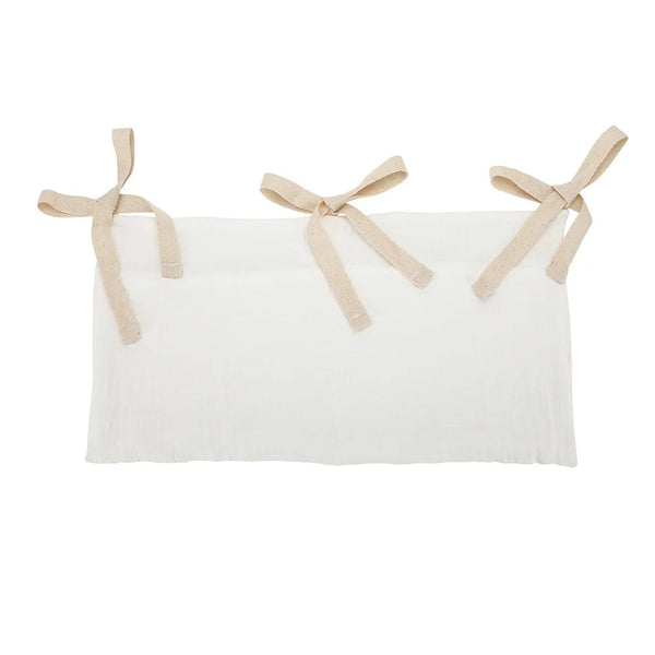 BerryBlue Baby Crib Storage Caddy White