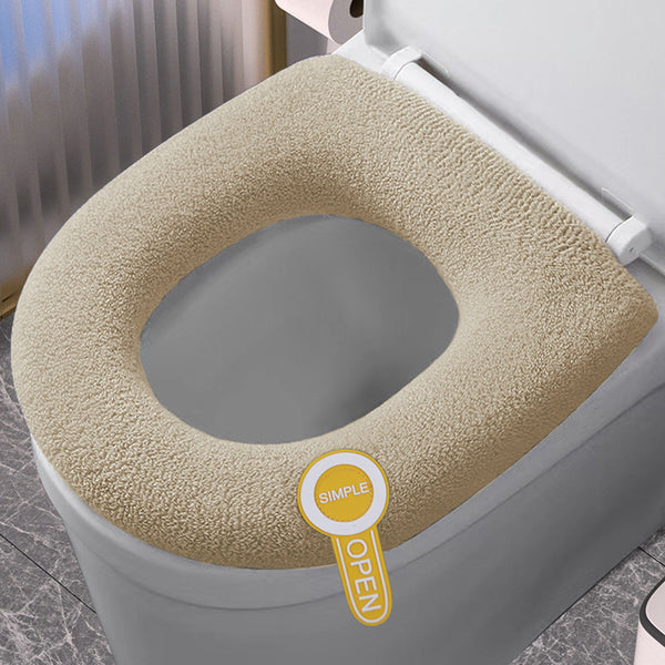 Purely Comfort Toilet Seat Cushion Beige