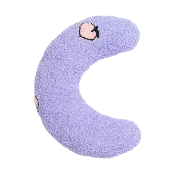 Happy Tails Cat Pillow Purple