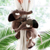Jungle Animal Friends Curtain Tiebacks