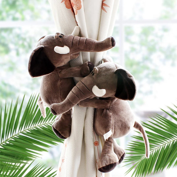 Jungle Animal Friends Curtain Tiebacks